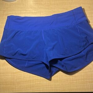 Brand new Lululemon Speed Up shorts
